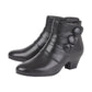 Lotus Ankle Boot Prancer Black Leather