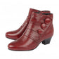 Lotus Ankle Boot Prancer RED