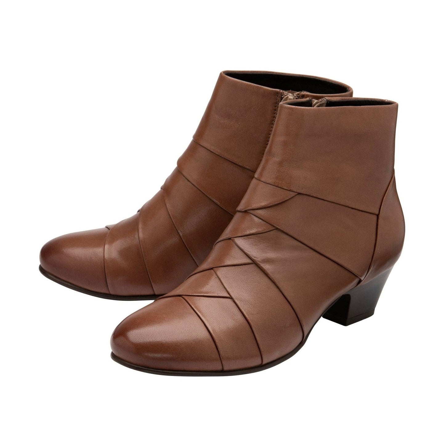 Lotus Ankle Boot Tara TAUPE Leather
