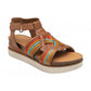 Lotus Cairnes TAN Leather Multi Sandal ULP221