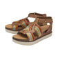 Lotus Cairnes TAN Leather Multi Sandal ULP221