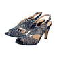 Lotus Classic Occasion Wear Sandal Natalia Navy ULS262