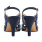 Lotus Classic Occasion Wear Sandal Natalia Navy ULS262