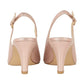 Lotus Larissa PINK metalic peep toe shoes