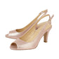 Lotus Larissa PINK metalic peep toe shoes