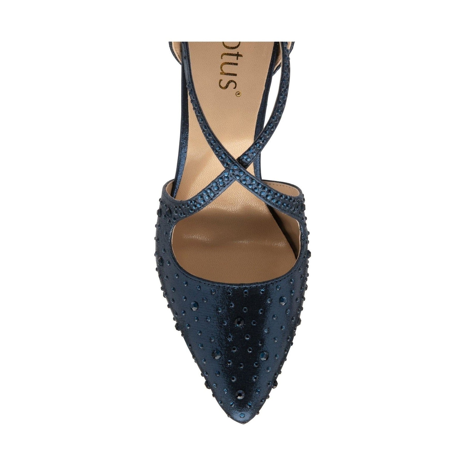 Lotus Occasion Wear Shoe Panache NAVY ULS208