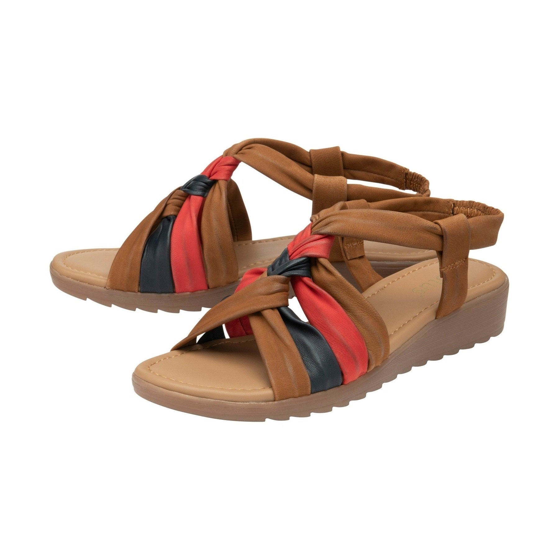 Lotus Open Toe Sandal Ember Lot TAN ULP212