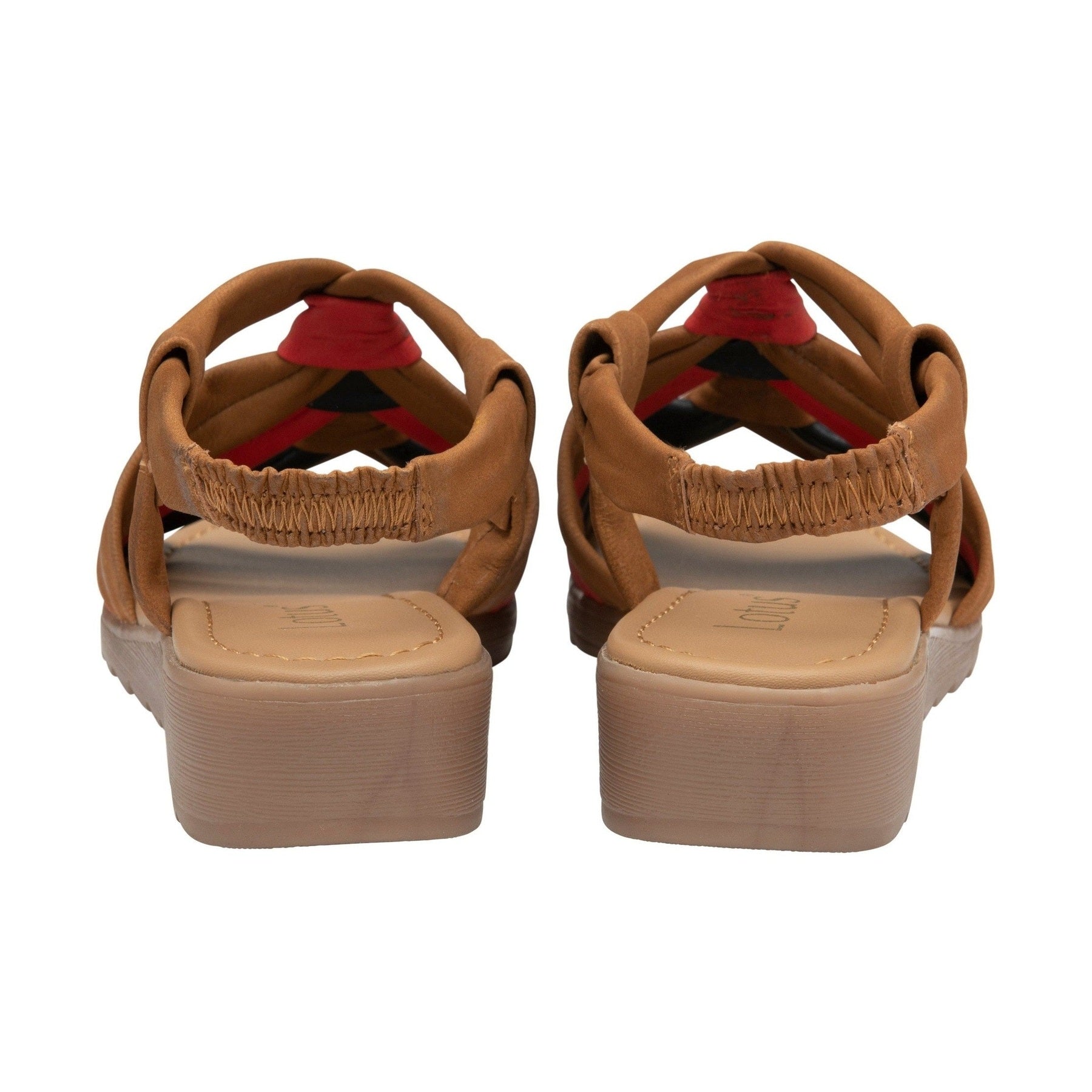 Lotus Open Toe Sandal Ember Lot TAN ULP212