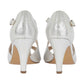 Lotus Sadia SILVER Open Toe Strappy Dress sandal ULS157