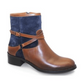 Lunar Ankle Boot Navy and Tan Leather code: GLH460