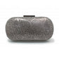 Lunar Francie Occasion Wear Gemstone Bag ZLR524 PEWTER