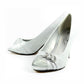 Lunar Lyla Occasion Wear Court Shoe FLR047SL Silver
