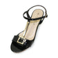 Lunar Occasion Sandal Blaze Black Patent Sandal