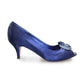 Lunar Ripley Occasion Shoe Navy Satin