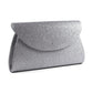 Lunar Sariyah Occasion Wear Matching Bag PEWTER ZLR046PW