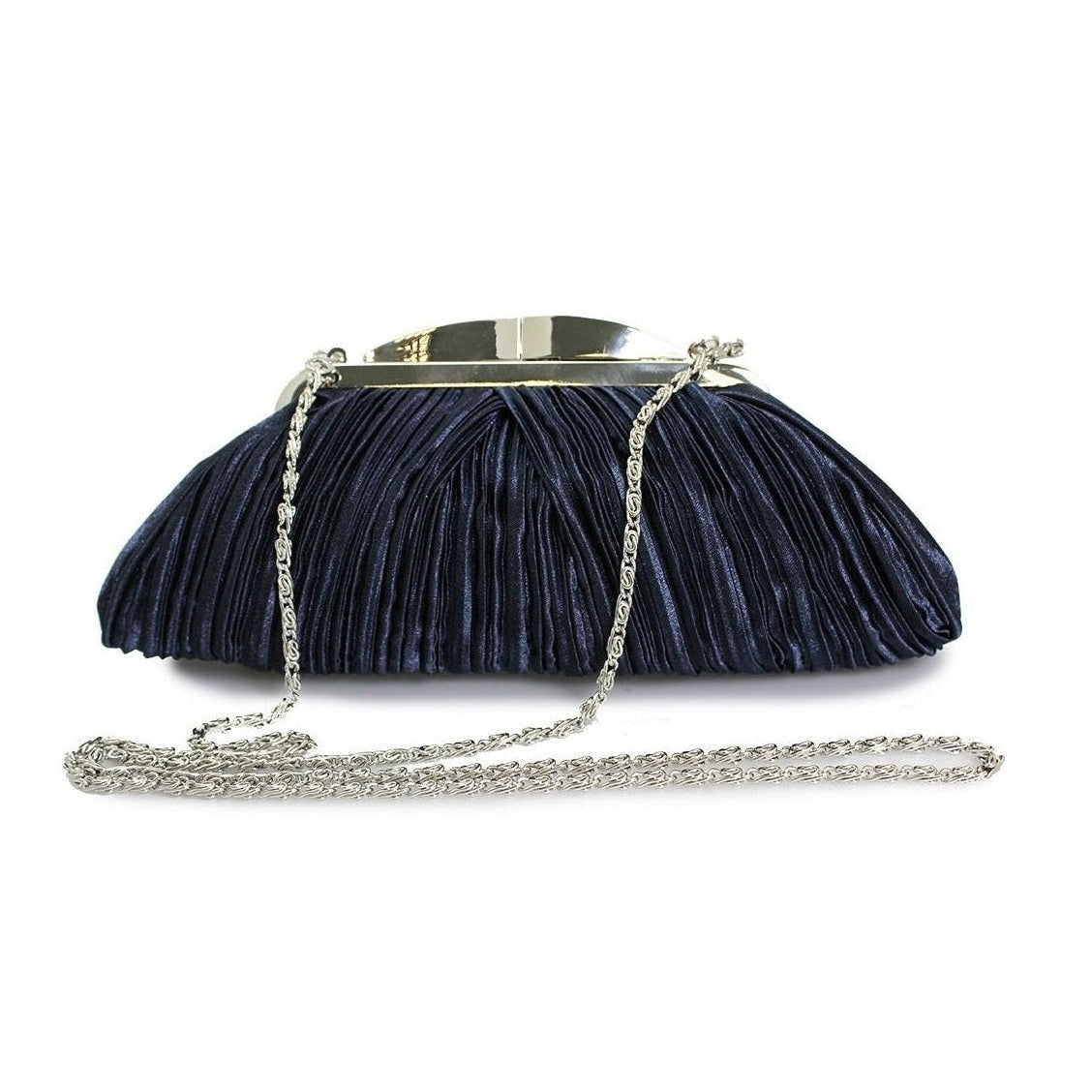 Lunar Sienna Occasion Bag Navy Clutch ZLV132 to match Sienna shoe
