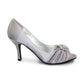 Lunar Sienna Occasion Shoe Light Grey Diamanté MATCHING BAG AVAILABLE