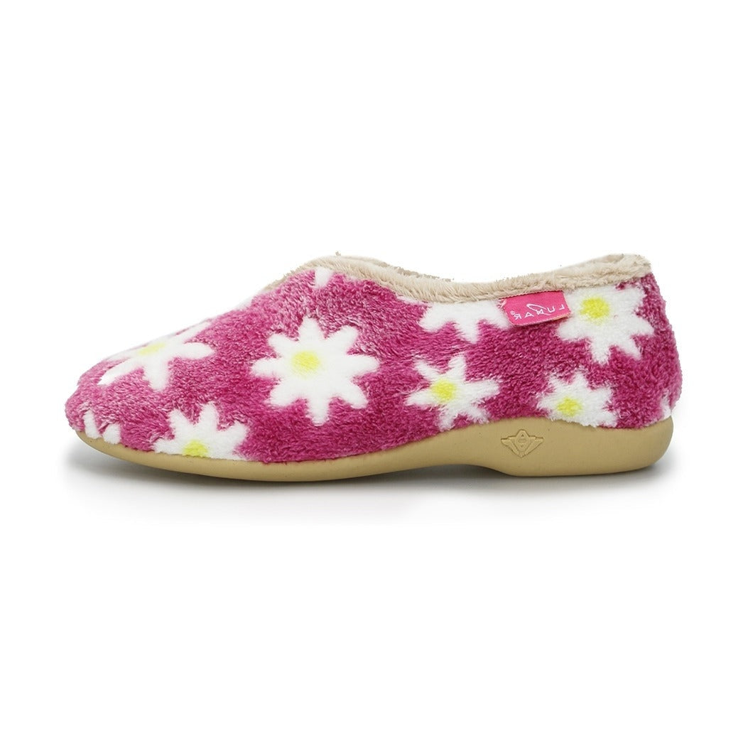 Lunar Slipper Daisy Pink Flower Full Slipper