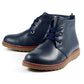 Lunar Ankle Boot with lace and zip GLR003 Claire NAVY GLR003