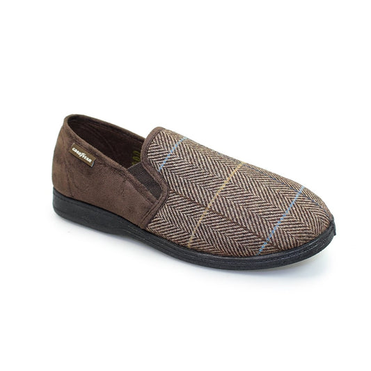Lunar Slipper Men's Harrison BROWN Tweed