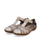 Rieker Casual Bar Shoe BEIGE MULTI M1650-60