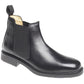 Roamers Mens BLACK Leather Chelsea Boot M278A