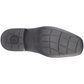 Roamers lightweight black leather smart slip on shoe M724A
