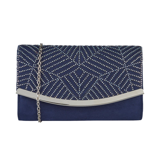 Lotus Nara NAVY Occasion Wear bag to match Natalia shoes