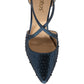 Lotus Occasion Wear Shoe Panache NAVY ULS208