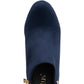 Lotus Ankle Boot/shoe with a Zip RAMONA Navy