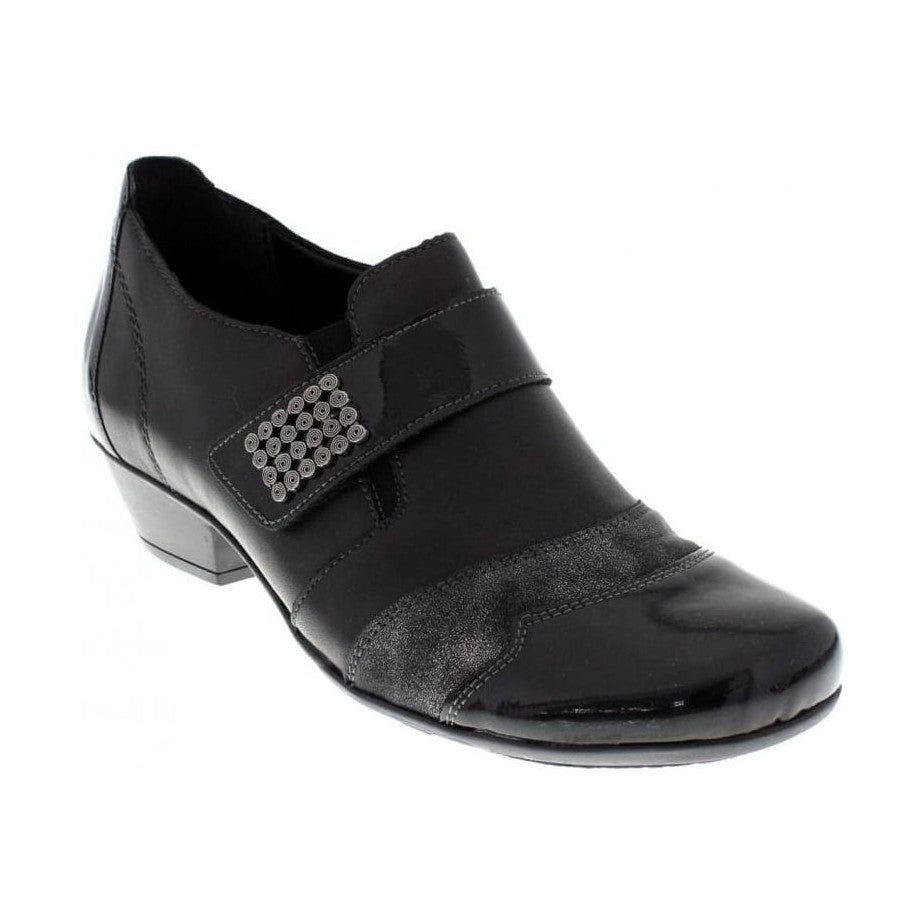 REMONTE D7333-01 LADIES BLACK COMBINATION SHOES