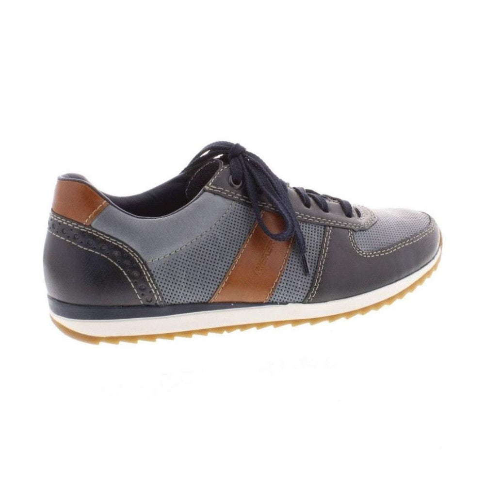 RIEKER CASUAL LACE UP SHOE BLUE 19331-14
