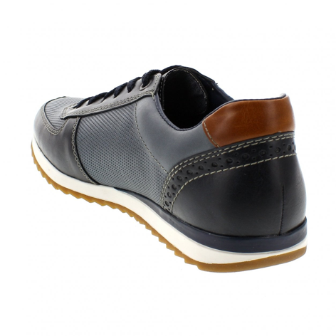 RIEKER CASUAL LACE UP SHOE BLUE 19331-14