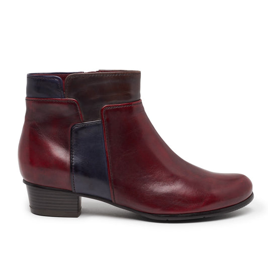 Regardez Le Ciel Ankle Boot Stefany 373  SANGRIA red