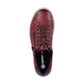 Remonte Shoe RED D0700-35 Red Leather Trainer with Zip