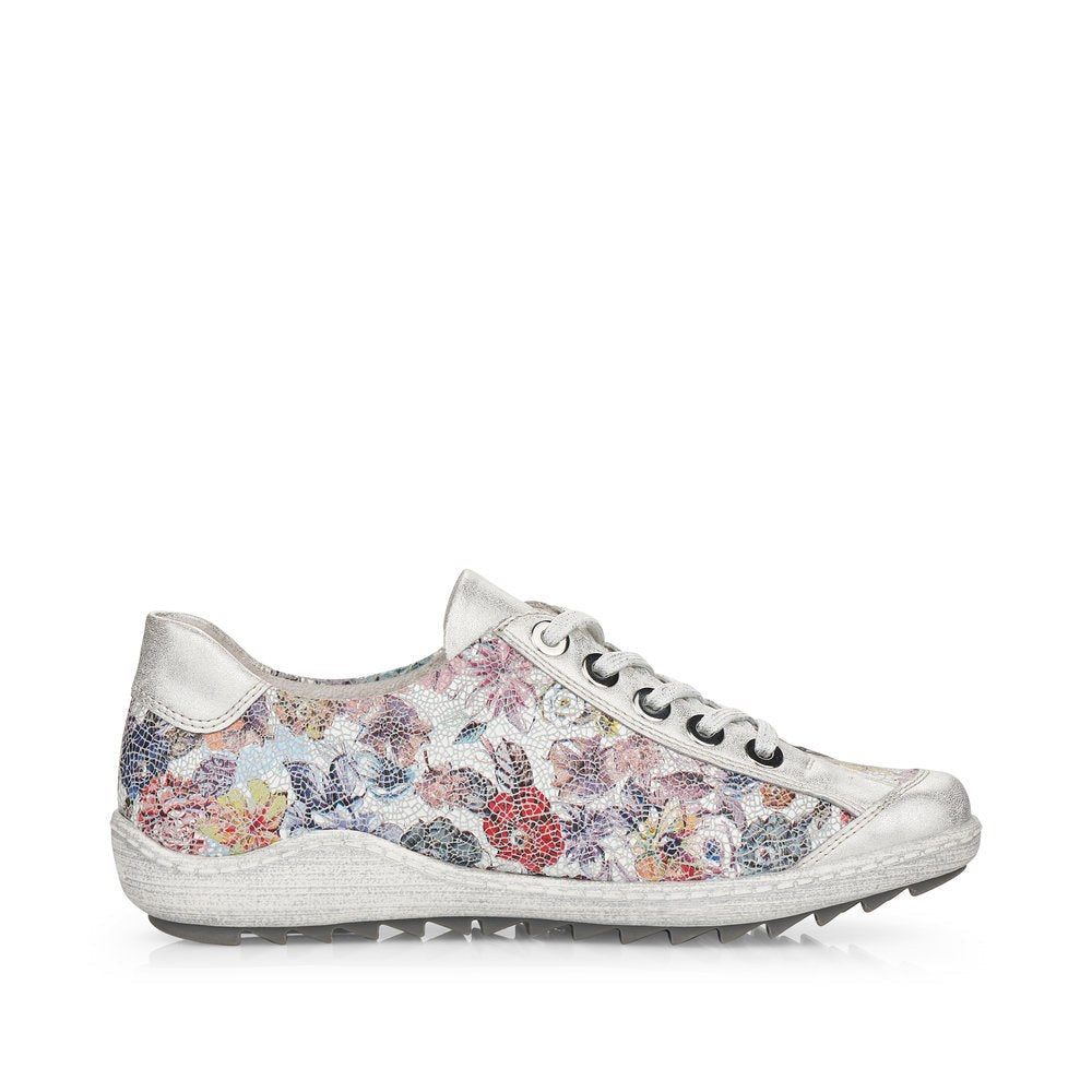 Remonte Trainer style Casual Shoe R1402-94 FLORAL ICE MULTI