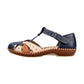 Rieker Casual Sandal Shoe M1655-14 BLUE MULTI