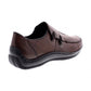 Rieker Leather Slip on SHOE BROWN L1751-25