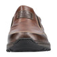 Rieker Men's Extra wide Slip-On Leather Shoe TOFFEE 03354-26