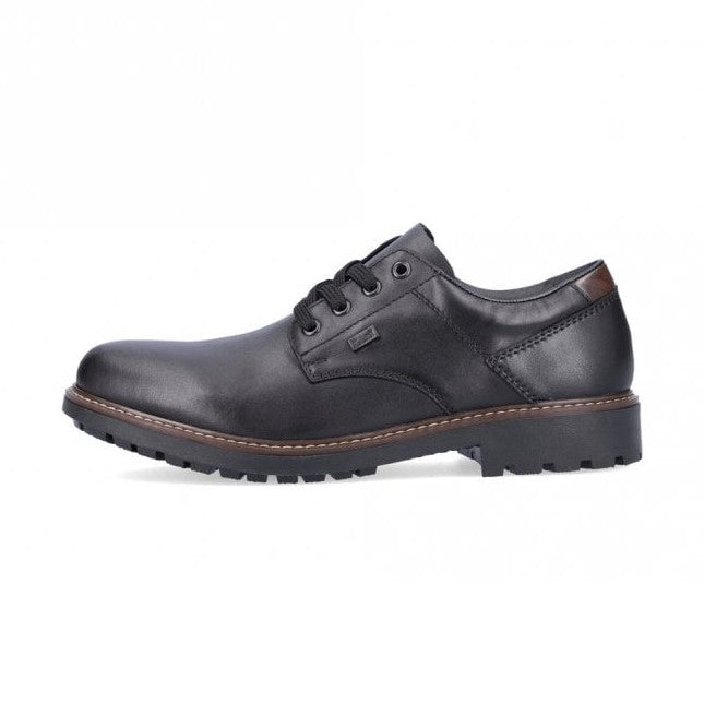 Rieker Men's Lace up Shoes F4611-00 BLACK