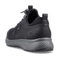 Rieker Men's Trainer Shoe with elastic lace B7650-00 BLACK