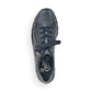 Rieker SHOE NAVY Wedged Leather Lace up Shoe with Zip 53702-14