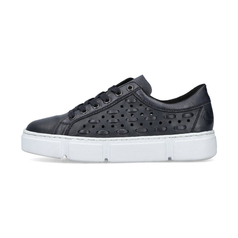 Rieker Trainer NAVY Leather N5918-14