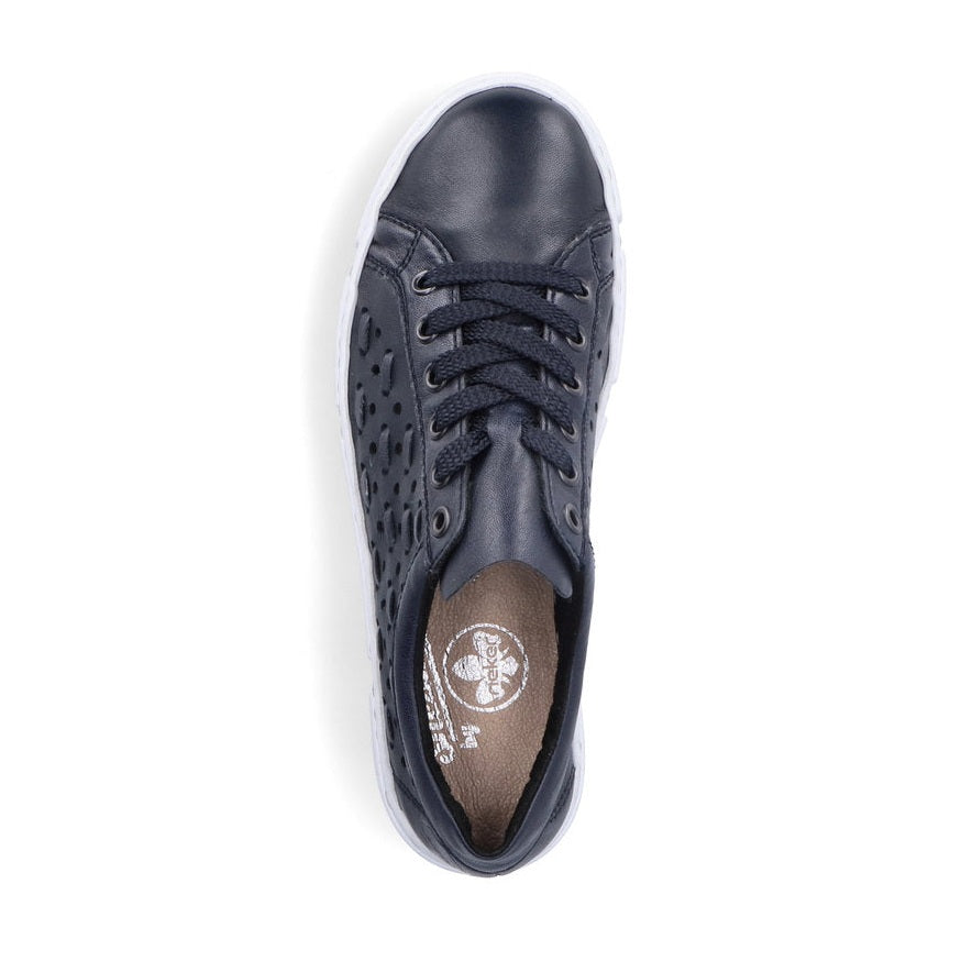 Rieker Trainer NAVY Leather N5918-14