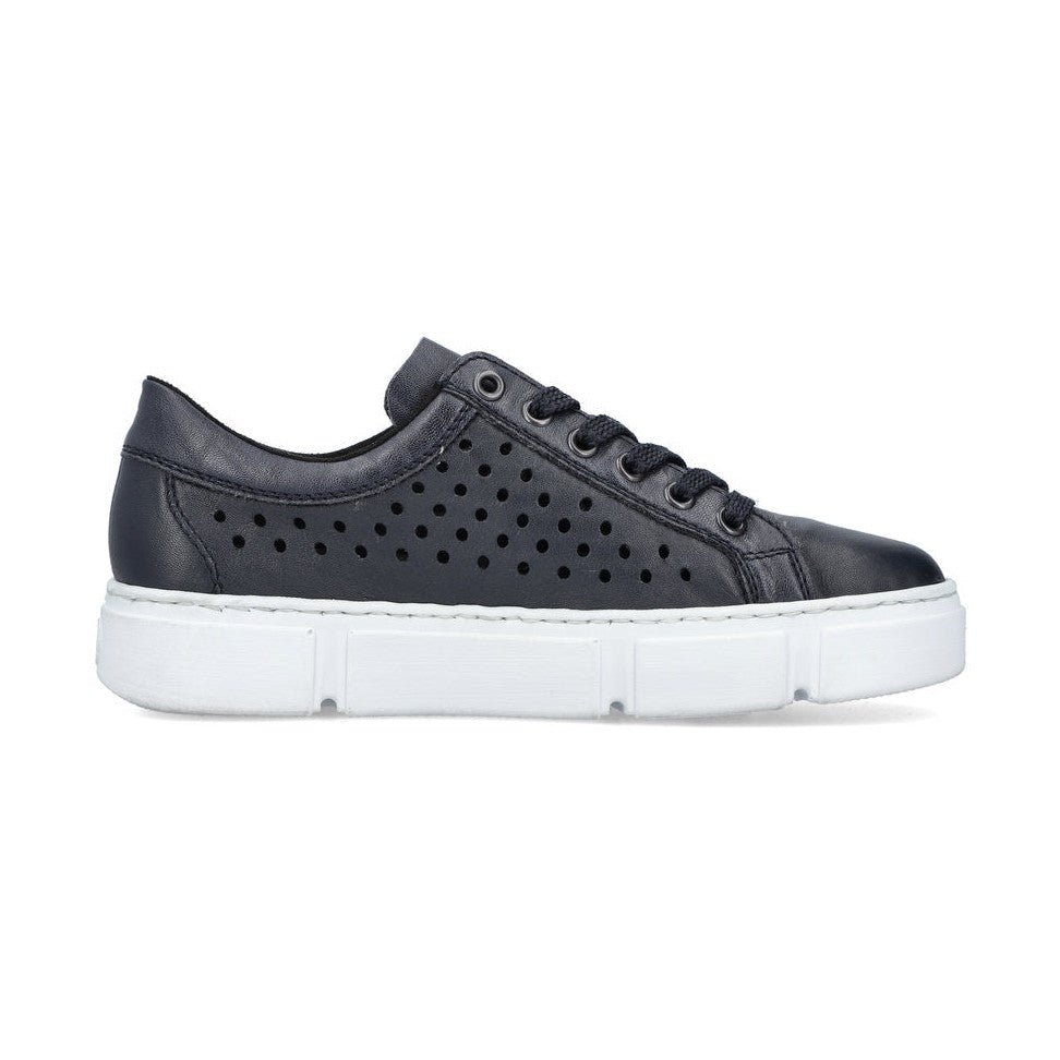 Rieker Trainer NAVY Leather N5918-14