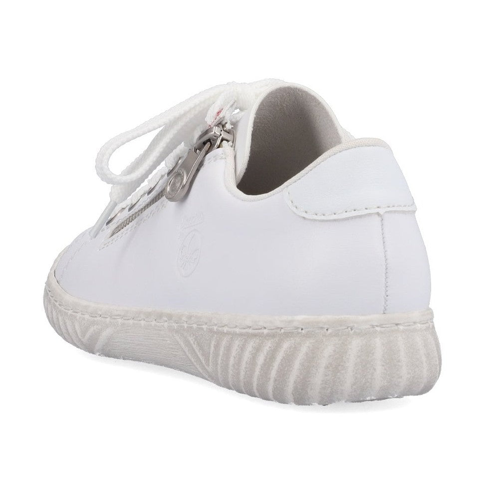 Rieker Trainer Shoe WHITE N0900-81