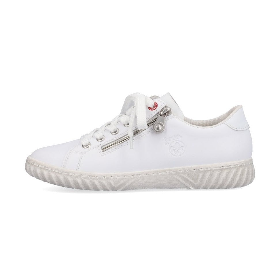 Rieker Trainer Shoe WHITE N0900-81