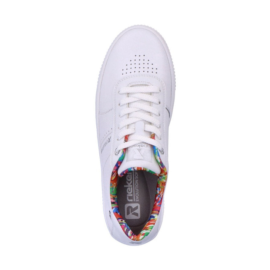 Rieker Trainer WHITE W0702-80