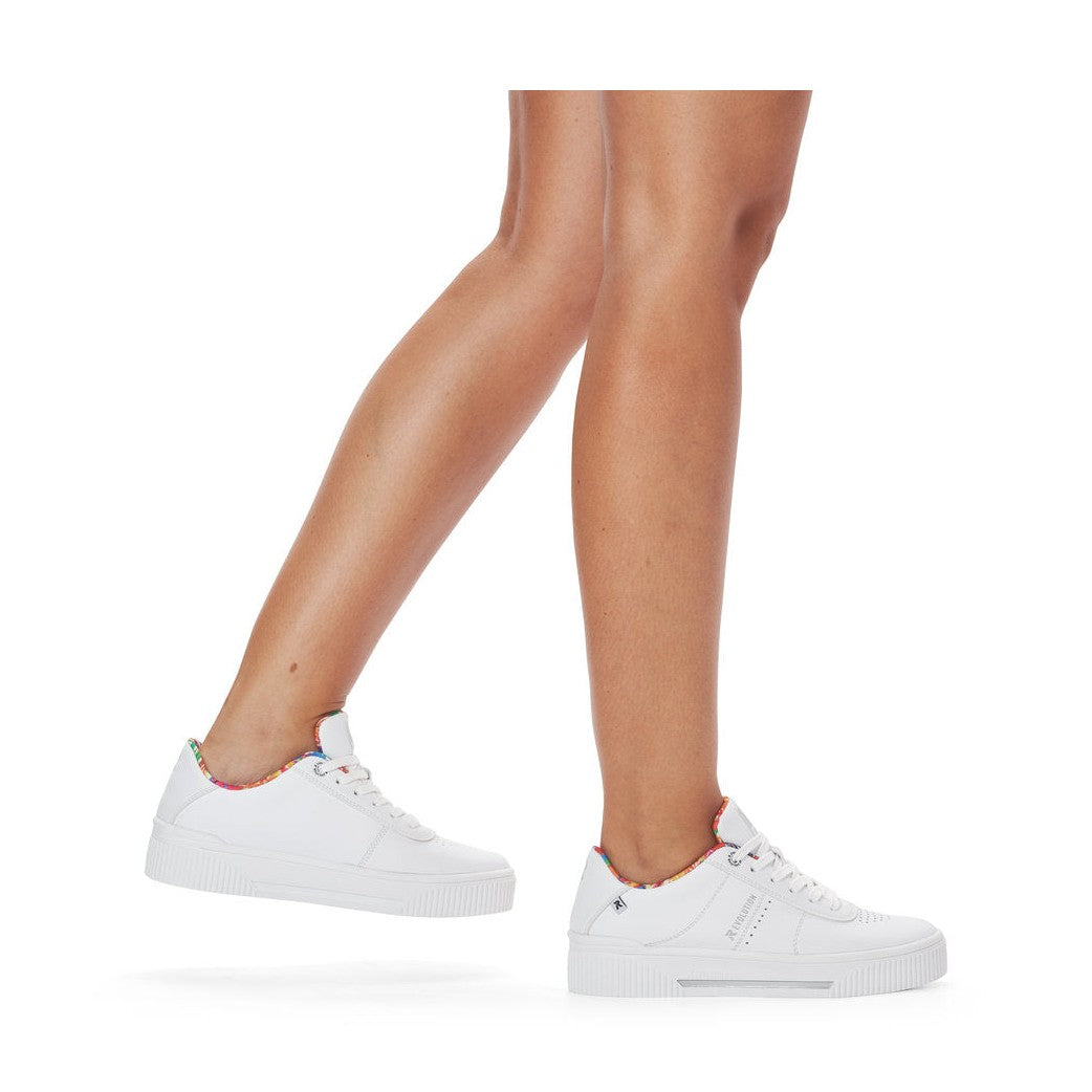 Rieker Trainer WHITE W0702-80