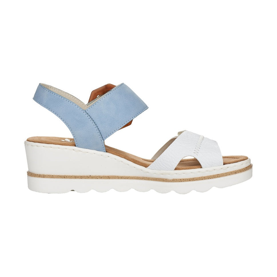 Rieker Wedge sandal Sky 67476-10